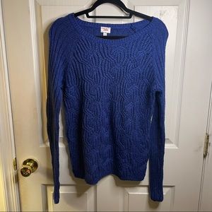 Justice Blue Sweater Size 20